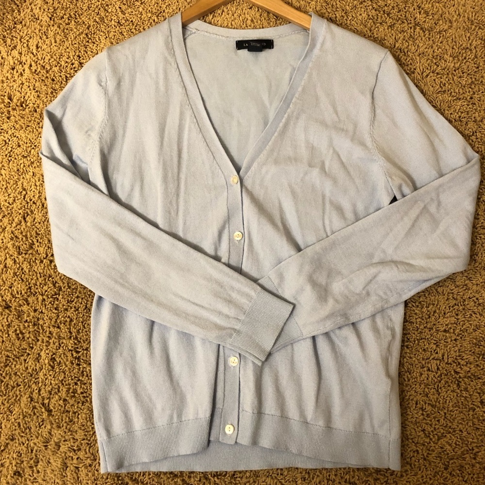 Lands’end baby blue sweater